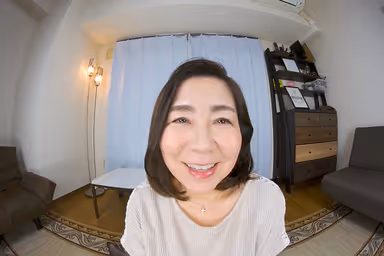 VR] Mature Woman of Fifty Licks Your Face and Gives You the Sickening Rhythm gallery