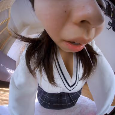 【VR】唾を飲まされ顔を舐められてぞわぞわしてみませんか gallery