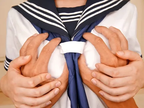 High Picture Quality. Hikaru-chan , A S********l In Uniform Just Wanted Money But She's Made To Orgasm Repeatedly And Starts Asking For Kisses. [Bareback Sex] Repeated French Kisses, Close-Ups Of Her Asshole, Nipple Licking, Handjob, Covering Missionary And Doggy-Style Sex, Cowgirl Sex With Her Tits Right In Front Of Your Face And The Intimate, Face-To-Face, Sitting Position [Creampies] gallery