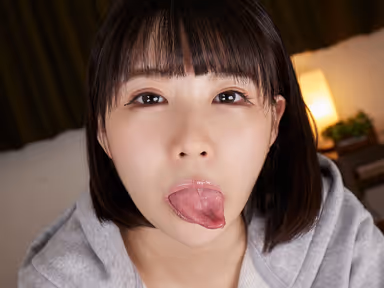 [VR] Beautiful Girl Hunches Over To Give A Blowjob While Looking Right At You As She Sucks You Off, VR. Nanami Yokomiya gallery