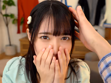 VR] No Averting Your Eyes! To fix her shyness, they stare at each other from a very close distance, and have lovemaking sex with a lot of lovemaking. gallery