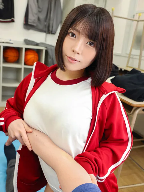 Amu Ohara - Just Before a Game, a Big-Breasted Manager Helped Me Stretch and I Couldn't Stop My Erection Due to the Soft Touch of Her Boobs Against My Tits! She reluctantly gave me an office sexual intercourse by giving me a titjob with an angry face and glaring at me. gallery