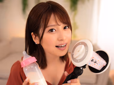 VR] Maternal baby language & all-positive praise with lewd whispering ASMR makes me 100 times more energetic and gives me a breastfeeding handjob & close contact encouraging sex to recover me stress-free, healing VR with max healing sweetness - Maina Yuri gallery