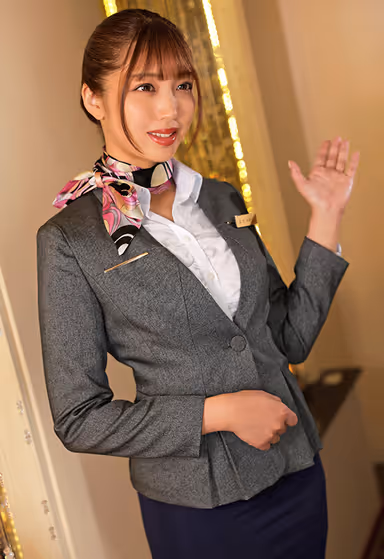 VR] [3-Star Luxury Hotel Woman R**e] After a Complaint Called in, a Female Guestroom Staff Member is Stripped of Her Uniform, Forced to Apologize in Naked High Heels, and Performs Nakadashi Nakadashi Until Sperm Blows Backflow Himari Kinoshita gallery