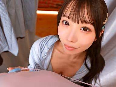 VR] Erika Ozaki, a beautiful shopkeeper who catches customers with a video of her changing clothes at I-STA, shows her erect penis to customers in close proximity with a spot bra, and when she shows it to them, they go wild and secretly give her a blowjob in the fitting room, stifling her voice and giving her a silent Nakadashi. gallery