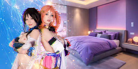 Riding the Star Rail: Asta & Ruan Mei (A Porn Parody)