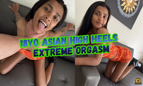 High Heels 18yo Asian Extreme Orgasm [Passthrough]