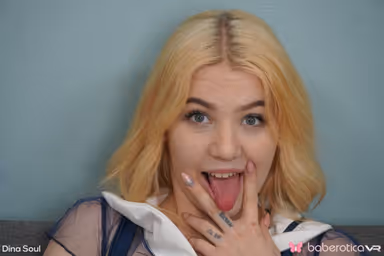 Dina Soul has the pussy of an angel and she shows us her angel wings today gallery