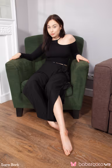 From the Ukraine, Miss Sara Bork has huge tits and a big meaty pussy gallery