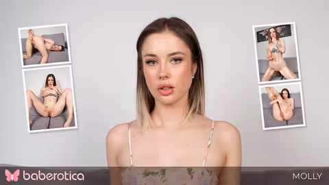 Molly Has A Lot Of Fun With A Big Vibrator