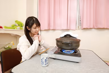 [VR] I Went to Deliver a Pizza to Find a Slender Babe Waiting for me at the Door! She Asked Me, "Will You Share it With Me?" So We Got to Talking, One Thing Led to Another, and We Had Sex... Rena Aoi gallery