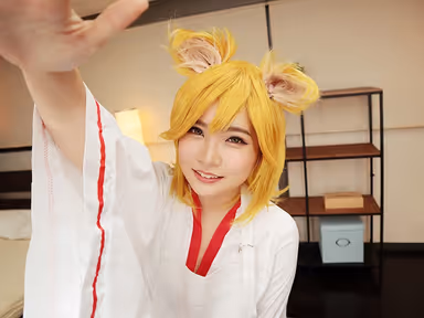 [VR] "I Want You To Creampie Inside Me With Everything You've Got" Aoi Kururugi Has Transformed Into A Super Cute And Adorable L****a Fox! A Moe Fox Priestess Who Loves To Serve gallery