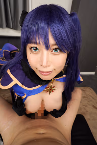 VR] Off-Line Sex with Beautiful Big-Breasted Layer at a Hotel after an Event! A beautiful girl who seduces you with her erotic cosmetics and a series of Nakadashi sex like in a doujinshi! Miku Nakamaru gallery