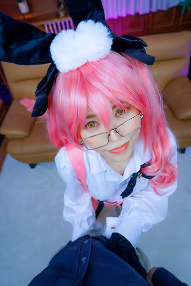 VR] Lascivious Lady Layer's Seduction and Fuck! Cosplay without a rubber! Kokomi Hoshinaka [8K gallery