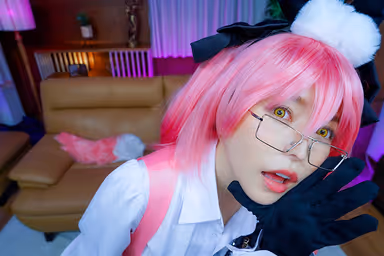 VR] Lascivious Lady Layer's Seduction and Fuck! Cosplay without a rubber! Kokomi Hoshinaka [8K gallery