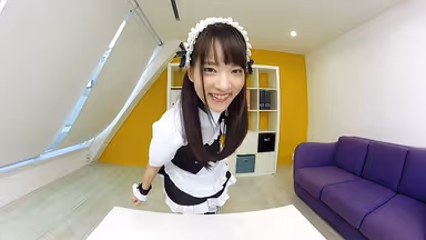 [VR] Eating Out Mikako Abe! Creampie Fuck With A Shaved Maid! Daily Life With A Maid Who Will Do Anything For Me gallery