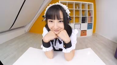 [VR] Sucking and Fucking With Cute Maid Hinano Kamisaka! My Enviable Every day With a S***e Maid Who's Head Over Heels for Me. gallery