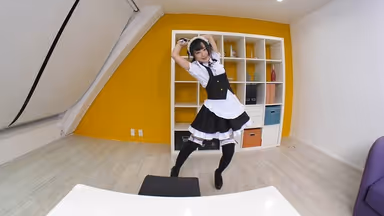 [VR] Sucking and Fucking With Cute Maid Hinano Kamisaka! My Enviable Every day With a S***e Maid Who's Head Over Heels for Me. gallery