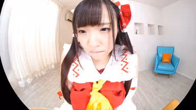 [VR] Yukari Miyazawa. Secretly Touching My Dozing Girlfriend... Then We Had Very Loving Sex. Cosplay Ver. gallery