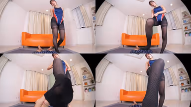 [VR] Sumire Mizukawa Beautiful Legs + Competitive Swimsuit +Pantyhose Glasses VR Slender Girl With Glasses And Beautiful Tits Lets You Cum Inside Her gallery