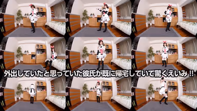 [VR] Amy Fukada My Girlfriend Is Just Too Cute, So I Begged Her To Show Me How She Likes Her Masturbation! I Found Myself Staring At Her! Amy Looks Too Beautiful In Her Cosplay Outfit As You Look Her Straight In The Eye While She Performed Masturbation... And From There, We Moved On To Lovey Dovey Squirting Sex! gallery