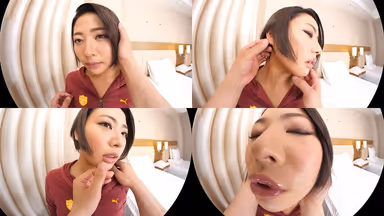 [VR] We're About To Film POV Videos Of This Girl. A Hard-Driving Shaved Pussy Big Tits Girl Kaho gallery