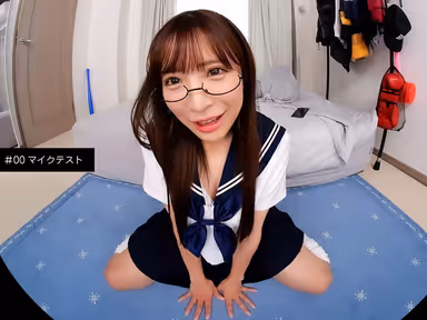 VR] [8KVR] Enjoying the Bite of the Bite! I will have sex with this glasses girl from now on! Aya with glasses, swimsuit, mirror, and ass... Aya Onami! gallery