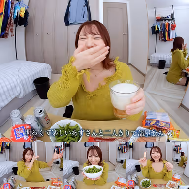 【VR】【8KVR】「女のことは女のからだで忘れたらいいと思うよ」彼女にフラれた日…ボクは酔うとキス魔になるバ先の先輩と一夜をともにした。天月あず gallery