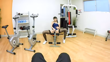 [VR] Misato Nonomiya Creampie Sex!? The Busty Bespectacled Beauty In A Competitive Swimsuit At The Gym Is Without A Doubt, A Pervert!! gallery