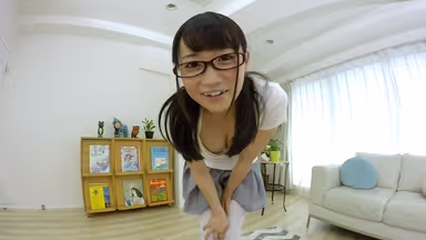 [VR] Mio Oshima My Plain Jane Childhood Friend With Glasses Is Secretly A Horny Slut!! [High Definition] gallery