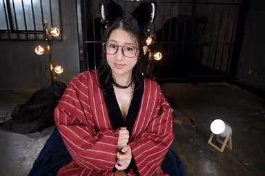 VR] I made a dorky, dark-skinned, submissive older woman (a slutty, dirty woman) dress up in an erotic outfit that I liked and she became horny to the max! Satomi Suzuki gallery