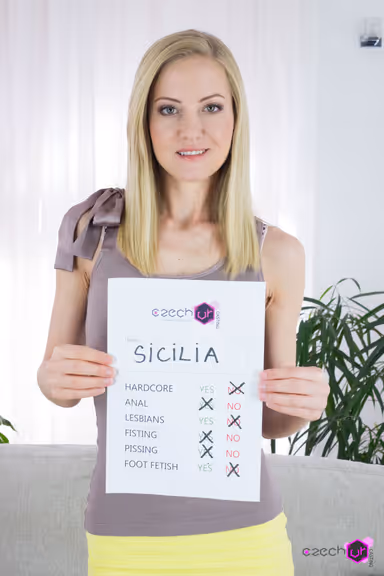 CVC 077 - Blond Sicilia in Casting gallery