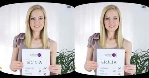 CVC 077 - Blond Sicilia in Casting