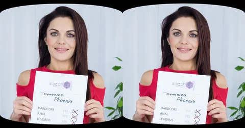 CVC 096 - Sexy Dominika in VR Casting