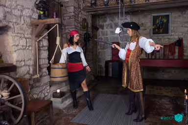CVR 130 - Lesbian pirates in action gallery
