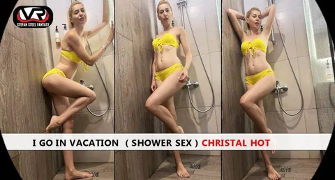 I Go In Vacation (Shower Sex) Christal Hot