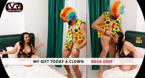 My Gift Today A Rosa Deep clown