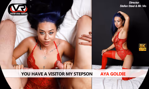 You Have a Visitor My Stepson Aya Goldie