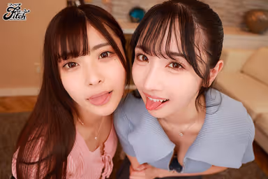 Fitch High Quality 8K Flesh VR] Close Puff Puff! My own big breasted W tutor Hina Nitori Yuka Onosaka gallery