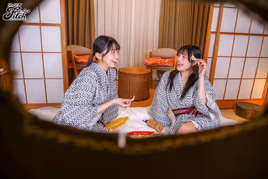 [VR] [Fitch High-Quality 8K Sensual VR] Caught Peeping on a School Trip… A Wild, Intimate Threesome with Two Little Devil-Like J-Style Girls: Hikari Tomoe, Airu Sato gallery