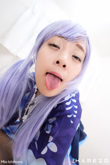 Cute Kimono Slut Mio Ichihara Wants To Feel Cum Inside Her Shaved Pussy gallery