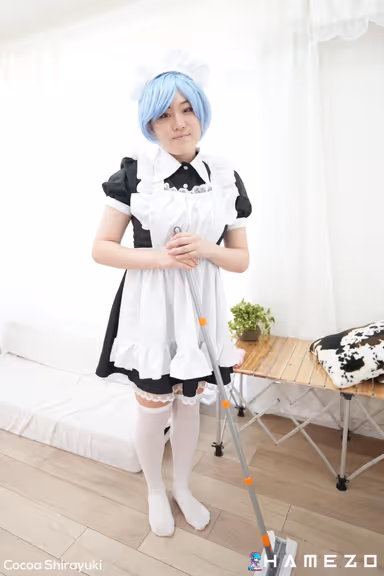 Cute Slutty Maid Cocoa Shirayuki Is So Happy To Be Bread gallery