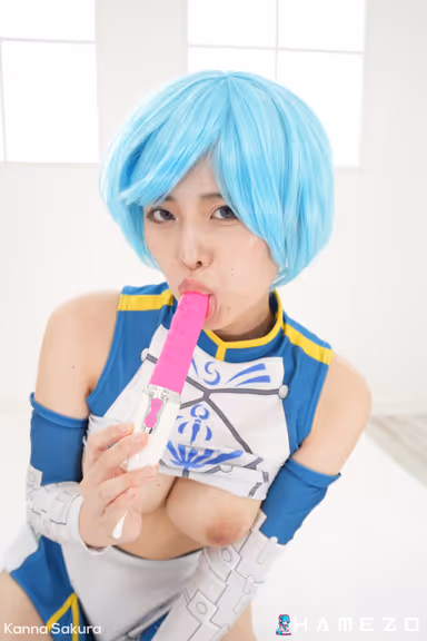 Kanna Sakura Shows Off Her Perfect Tits And Fucks Her Shaved Pussy Upskirt gallery