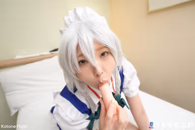 Kotone Fujiki’s Pretty Little Mouth Sucking On A Dildo gallery