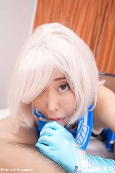 Maria Nishikawa Blows A Banana And A Real Dick gallery