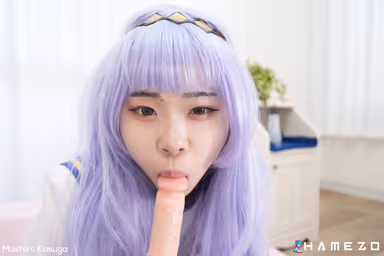 Mashiro Kasuga Loves Masturbating With Long Dildos gallery