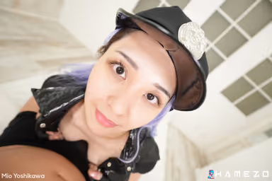 Slutty Officer Mio Yoshikawa Arrests A Lucky Guy’s Dick gallery