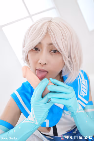 Sora Suda Has An Orgasm With Two Toys gallery