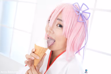 Vanila Ice Cream And Sperm Creampie For Anna Saotome gallery