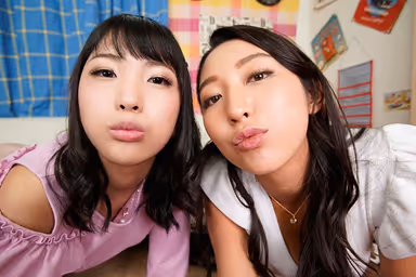 [VR] I Picked Up These Two Big Tits Office Ladies At A Counter-Seating Pub. I Tried To Get More Personal And Friendly By Giving Them Massages And Playing Extreme SEX Games, And Then They Got Super Horny, Straddled Me, And Started Moving Their Hips... And Eventually I Got To Have The Four-Way Fuck Fest Of My Dreams! 3 gallery